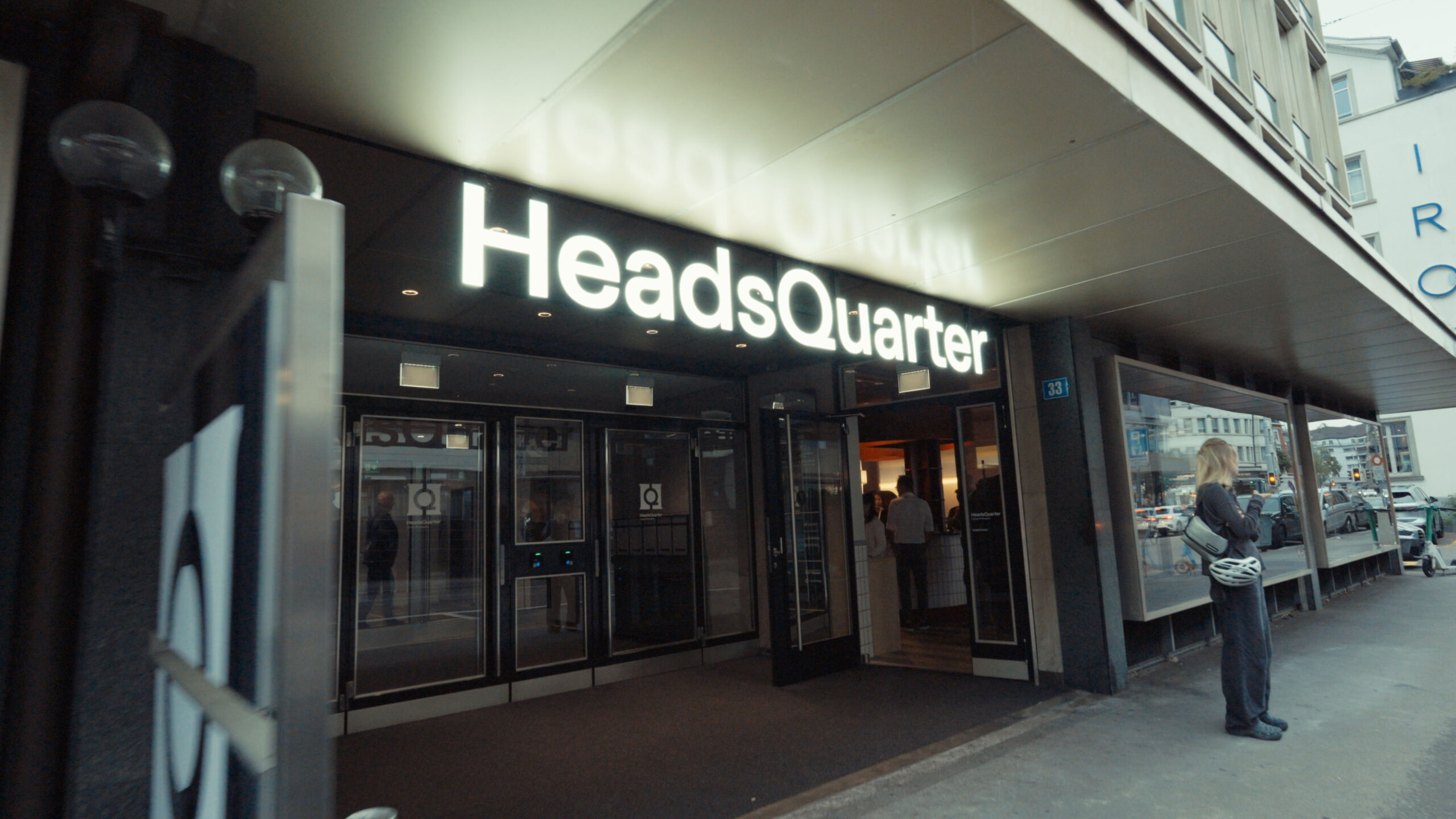 Das Headquarter Eventlokal von aussen